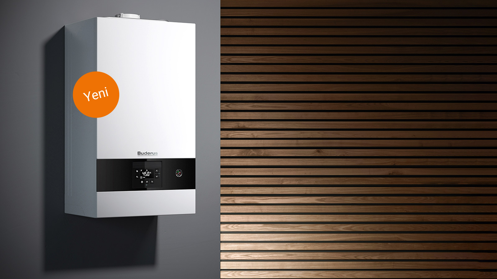 Buderus Logamax Plus GB122i 24 kW Yoğuşmalı Kombi (Baca Dahil)